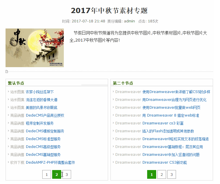 CMSROI模板网